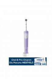 Oral-B Şarjlı Elektrikli Diş Fırçası Vitality Pro Lila +Oral-B Pro Onarım 50ML Diş Macunu - 2