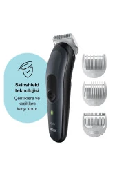 Braun BodyGroomer 3 BG3340 SkinShield Teknolojisi 3 Ek Parçalı Vücut Bakım Seti thumbnail 5