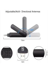 UNİDEN Dual Band Usb 3 0 Adaptör Kablosuz Wifi Alıcı Ac1200 Mbps - 2