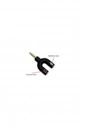 BASTORE Kulaklık Mikrofon Birleştirici Adaptör 3.5mm Ayırıcı Aparat - 2