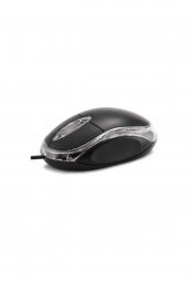 WOZLO Optik Usb Mouse Kırmızı Işıklı Mini Usb Maus - 2