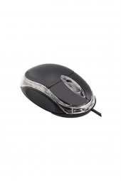 WOZLO Optik Usb Mouse Kırmızı Işıklı Mini Usb Maus - 3