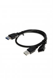 OEM Usb 3.0 To Mikro Usb B Harici Harddisk Hdd Y Kablosu thumbnail 3