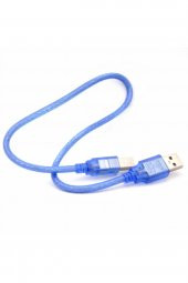 WOZLO 0.5 Metre - 50cm Usb 2.0 Yazıcı Kablosu - Usb Tip B Kablo thumbnail 2