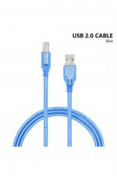 WOZLO 0.5 Metre - 50cm Usb 2.0 Yazıcı Kablosu - Usb Tip B Kablo thumbnail 3
