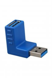 OEM Usb 3.0 Dişi Erkek 90 Derce L Tipi Çevirici - 1