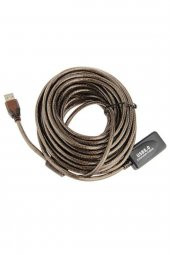 BASTORE Usb Uzatma Kablosu Güçlendirilmiş Çipli Fileli Repeater Usb Uzatma Kablo - 1