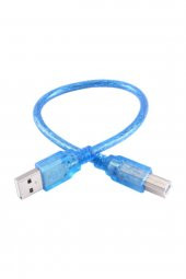 WOZLO Usb B Erkek Usb Erkek Yazıcı Kablosu 30cm Usb Printer Kablo - 1