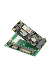 WOZLO Msata To Sata Çevirici Msata Mini Sata Ssd To Sata Dönüştürücü Kart Mini Pcıe Msata Ssd To 2.5 Sata - 2