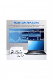 BASTORE Hdmi Kablo 1 Metre 4k 3d Ultra Hd Ethernet Destekli Altın Uç Hdmi Kablo Monitör Amoled TV - 3