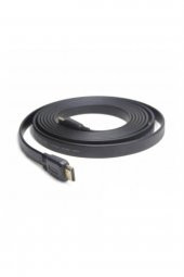 BASTORE Hdmi Flat Kablo 4k Full Hd 3d Destekli Hdmi Kablo 3840*2160 İnce Flat Kırılmaz Kablo 1.8 metre thumbnail 2