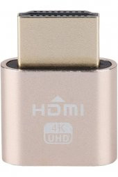 BASTORE Hdmi 4k Uhd Dummy Plug Minning Bitcoin Sanal Monitör Ekran Kartı Emülatörü - 1
