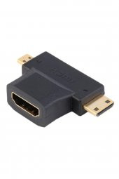 WOZLO Hdmi To Mini Hdmi Ve Micro Hdmi Çevirici thumbnail 1