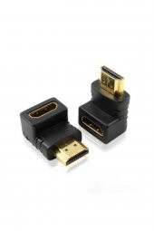 BASTORE Hdmi Uzatma Çevirici Dişi Erkek L Adaptör 90 Derece Köşe Dirsek thumbnail 2
