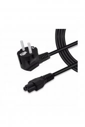 WOZLO Laptop Adaptör Yonca Power Elektrik Kablosu 3*1.5mm Bakır Kablo 1.8m - 2