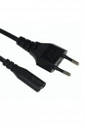 WOZLO Teyp Fişi - Notebook Adaptör Power Kablosu 2 Pin - 1.5 Metre thumbnail 3