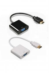 BASTORE Hdmi To Vga Kablo Çevirici Dönüştürücü Görüntü Beyaz(533633502) - 1