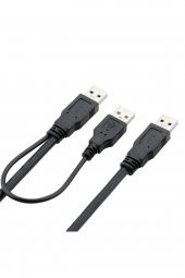 OEM Harici Diskler Için Usb Y Kablo 3 Ucu Usb Kablo - 1