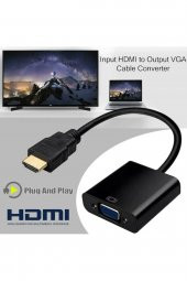 BASTORE Hdmi To Vga Kablo Çevirici Dönüştürücü Görüntü Beyaz(533633502) - 2
