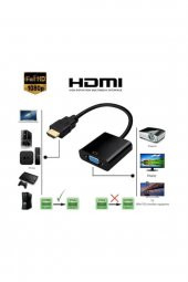 BASTORE Hdmı To Vga Kablo Çevirici Dönüştürücü + Ses - Hdmi To Vga Kablo (535137212) thumbnail 3