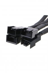 Alfais 4987 4 Pin Fan Çoklayıcı Y Pwm Çoklayıcı Splitter Kablosu 4 Port - 2
