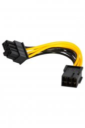 WOZLO 6 Pin To 8 Pin Ekran Kartı Mining Kart Bakır Power Güç Kablosu - 1