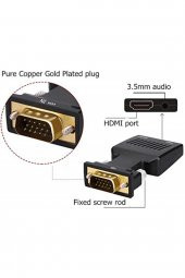 Alfais Marka: 4501 Vga To Hdmi Çevirici Dönüştürücü Kategori: Dönüştürücüler - 3