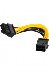 WOZLO 6 Pin To 8 Pin Ekran Kartı Mining Kart Bakır Power Güç Kablosu - 3