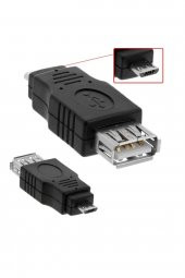WOZLO Mikro Usb Erkek To Usb Dişi Çevirici Otg Kablo - 2