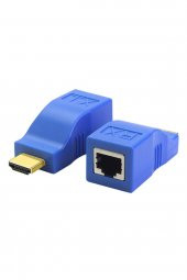 BASTORE Hdmi Extender 4k 2k 3d Hdmi Uzatma Aparatı 1080p Cat5e Cat6 Hdmi Uzatma 30 Metre Uzatma - 2