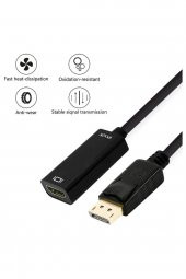 WOZLO 4k Displayport 1.4 To Hdmi 2.0 Aktif Çevirici Dönüştürücü Kablo 4k60hz, 2k144hz, 1080p144hz - 3