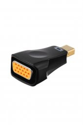 WOZLO Mini Displayport Dp To Vga Çevirici 1080p Thunderbolt To Vga Adaptör Macbook Pro / Air / Imac - 1