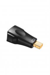 WOZLO Mini Displayport Dp To Vga Çevirici 1080p Thunderbolt To Vga Adaptör Macbook Pro / Air / Imac - 3