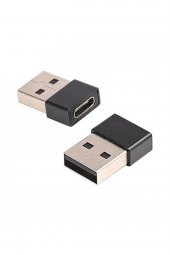WOZLO Usb Erkek To Usb 3.1 Type-c Dişi Çevirici Dönüştürücü Adaptör - 1