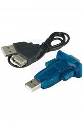 WOZLO Usb To Rs232 Erkek Çevirici Adaptör Db9 9 Pin Seri Çevirici - 3