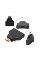 WOZLO 2 Port Hdmi Çoklayıcı Switch - 2 Giriş 1 Çıkış Çoğaltıcı Hub - 3