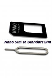 WOZLO Nano Sim Kart Adaptörü 2 Adet - 2