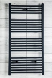 Toprak Havlupan 40 X 70cm 10 Borulu Siyah Renk Havlupan Radyatör 5 Yıl Garantili - 4