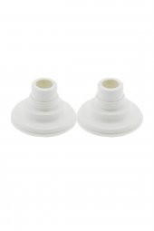 Toprak Havlupan Beyaz Renk Havlupan Radyatör Boru Gizleme Aparatı 2 Adet thumbnail 1