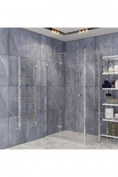 Toprak Havlupan 50/70Cm 10 Borulu Krom Havlupan +2 Adet Vana +2 Boru Gizleme Aparatı + Montaj Seti 50 X 70 - 2