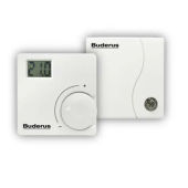 Buderus RT20 RF Kablosuz Oda Termostatı - 2