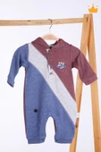 Babyhola Kapşonlu Erkek Kız Bebek Çocuk Tulum 12643 - 1