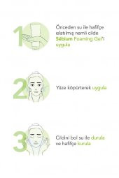 Bioderma Sebium Foaming Gel Karma, Yağlı Ve Akneye Eğilimli Ciltler Için Yüz Temizleme Jeli 500 ml - 5