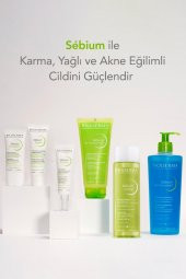 Bioderma Sebium Foaming Gel Karma, Yağlı Ve Akneye Eğilimli Ciltler Için Yüz Temizleme Jeli 500 ml - 7
