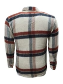 Yegua Y00806 Erkek Ekose Kareli Peluş Gömlek thumbnail 4