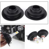 2Adet Araç FarToz Lastiği H4-H7-H1-H11-9005-H3 Led Zenon ŞimşekEtkili xenon Led Far Kapağı - 8