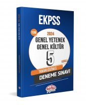 Editör 2024 EKPSS Tamamı Çözümlü 5 Deneme Sına - PttAVM.com - 2024