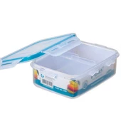 Moon Star Mlook Beslenme kabı 0,35Lt Hava Sızdırmaz 2Bölmeli Saklama Kabı ML-150B thumbnail 1