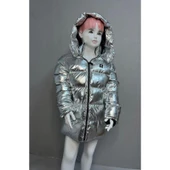 MODAVALS SU GEÇİRMEZ KAPİTONE UNISEX GARSON BOY ÇOCUK MONT - GRİ - 1