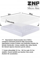 Mikro Fitted Full Kenar Su Sıvı Geçirmez Yatak Koruyucu Alez Çarşaf Tek Çift Battal - 3